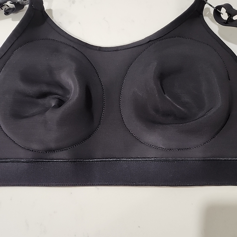 Llululemon SKIMS Black Seamless Wireless Bralette
